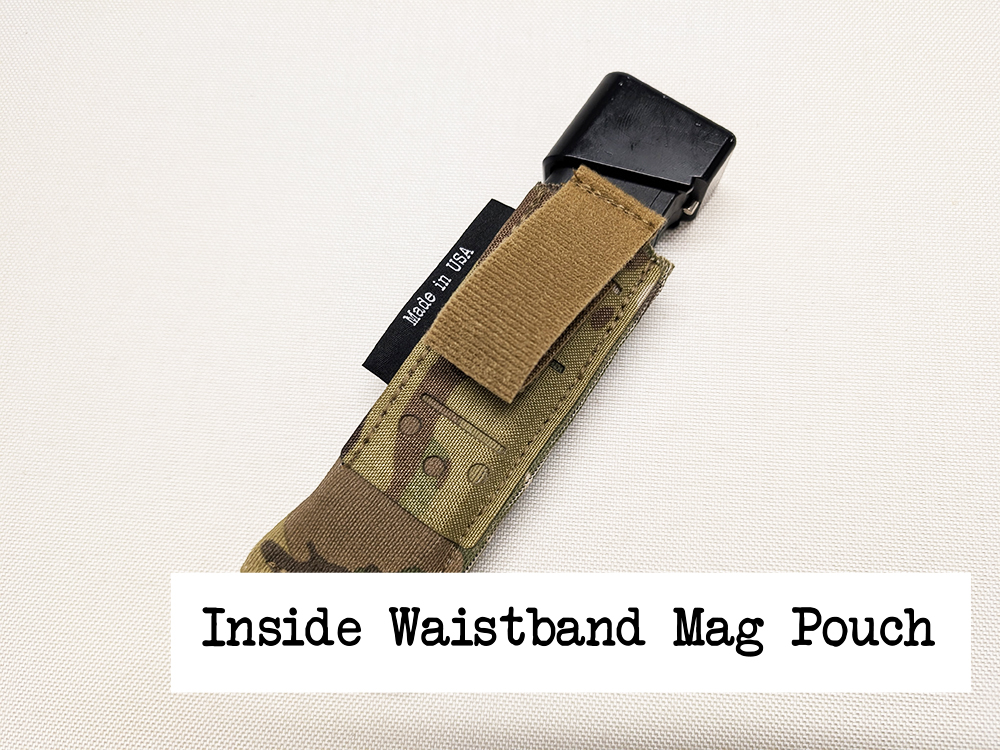 inside waistband magazine pouch carrier holder IWB mag low vis