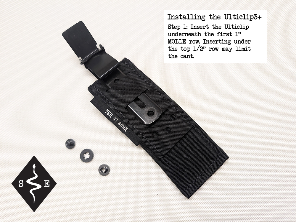 inside waistband magazine pouch carrier holder IWB mag low vis