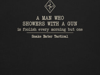 Man Who Showers With A Gun